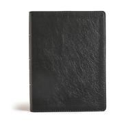 CSB Tony Evans Study Bible, Black Genuine Leather, Indexed: Study Notes and Commentary, Articles, Videos, Easy-To-Read Font
