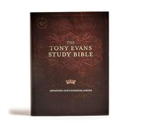 CSB Tony Evans Study Bible, Hardcover, Black Letter, Study Notes and Commentary, Articles, Videos, Charts, Easy-to-Read Bible Serif Type
