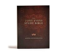 CSB Tony Evans Study Bible, Hardcover, Black Letter, Study Notes and Commentary, Articles, Videos, Charts, Easy-to-Read Bible Serif Type: Study Notes ... Articles, Videos, Easy-To-Read Font