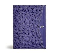 CSB Tony Evans Study Bible, Purple LeatherTouch, Indexed: Black Letter, Study Notes and Commentary, Articles, Videos, Ribbon Marker, Sewn Binding, Easy-To-Read Bible Serif Type