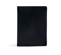 CSB Verse-by-Verse Reference, Black Premium Genuine Leather: Christian Standard Bible Verse-by-verse Reference, Black Premium Genuine Leather (Holman Handcrafted Collection)