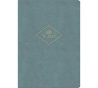 CSB Women's Study Bible, Earthen Teal Suedesoft