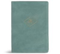 CSB Women's Study Bible, Earthen Teal Suedesoft