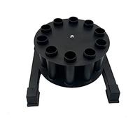 CSBH Barbell Storage Holder, Barbell Holder Vertical Storage Rack, Home Gym Organizer, Barbell Storage Rack Fit 2-inch Olympic Bars, Curl Bars, Triceps Bars (10Bars)