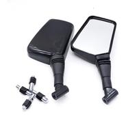 CSBWFCB Retro Motorcycle Rear Mirror 8 10mm White Glass Motorbike Rearview Mirror For GSR 600 GSR750 SV650 SV400
