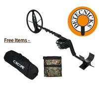 Cscope 4mxi Metal Detector + Free Carry Bag & Finds Pouch - DETECNICKS LTD