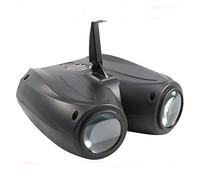 CSDASW 128LED 30W Double Head Airship Stage Light RGB Pattern Effect Lighting Projector DJ Disco Party Led Lights For Xmas KTV Pub