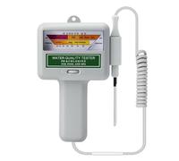 CSDASW 2 In 1 PH & CL2 Meter Swimming Pool Spa Chlorine Monitor Tester PC101 Aquarium Hot Spring Water Quality Analytical Device Hydroponics & Aquariums