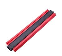 CSDASW 20 Inch Plastic Profile Copy Gauge Contour Gauge, Duplicator Tiles, Wood Marking Tool Tiling Laminate Tiles, General Ruler Tools