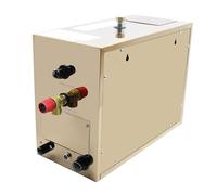 CSDASW 9kw Automatic Stainless Steel Steam Generator, Automatic Descaling Sauna Room Steam Bath Machine For Spa Room Digital Controller(6kw)