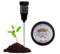 CSDASW Portable Soil PH/Humidity Meter 2 In 1 Garden Soil Analyzer Acidity Tester Planting Garden Tool for Potted Crops Hydroponics & Aquariums(Long probe)
