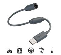CSDWELL USB Breakaway Cable for Logitech G920 G923 G27 G29 Driving Force & Thrustmaster Ferrari 458 Spider Racing Wheel Cord, Guitar Hero & Xbox USB Plug
