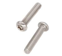 cSeao 20pcs M6 x 30mm Pin-in-Torx Button Head Security Screws, Tamper Proof Screws, 304 Stainless Steel(M6 x 30mm)