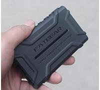 Cseoteo Fatbear Shockproof Heavy Duty Protective Cover Case Compatible with Sony Walkman NW-A306 (Black)