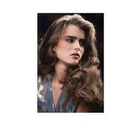 CSESTCGN Actress Brooke Shields Poster 1 Canvas Poster Wall Art Decor Print Picture Paintings for Living Room Bedroom Decoration 12x18inch(30x45cm)