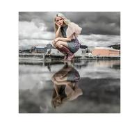 CSESTCGN Actress Dove Cameron Poster 3 Canvas Poster Bedroom Decor Landscape Office Room Decor Gift 20x20inch(50x50cm)