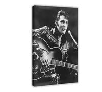 CSESTCGN Singer Elvis Presley Poster 12 Canvas Poster Wall Art Decor Print Picture Paintings for Living Room Bedroom Decoration 20x30inch(50x75cm)