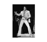 CSESTCGN Singer Elvis Presley Poster 3 Canvas Poster Wall Art Decor Print Picture Paintings for Living Room Bedroom Decoration 12x18inch(30x45cm)