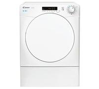 CSEV9DF-80 9kg Freestanding Vented Tumble Dryer - White, Large Capacity, Sensor Drying, Reverse Action, Easy Iron, Energy Saving, Delay Start