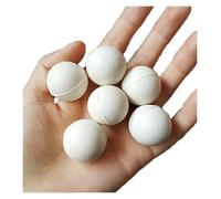 CSFFA 10pcs Rubber Balls For Sieves White Solid Ball Bouncy For Cleaning Sieve Screen Diameter 10 20 25 30 3 40 45 50mm(20mm)