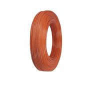 CSFFA 1m High Temperature UL1332 PTFE Wire AWG 30 28 26 24 22 20 18 16 14 13 12 11 10 FEP Insulated Tinned Copper Cable For 3D Printer(Orange,22AWG)
