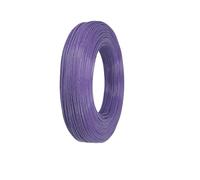 CSFFA 1m High Temperature UL1332 PTFE Wire AWG 30 28 26 24 22 20 18 16 14 13 12 11 10 FEP Insulated Tinned Copper Cable For 3D Printer(Purple,24AWG)