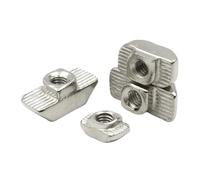 CSFFA 1pc EU Standard T-Slot Sliding Nut M3 M4 M5 M6 M8 T Type 2020 3030 4040 4545 Aluminum Extrusion Profile Connector Fastener(EU40 x M4 (1pc))