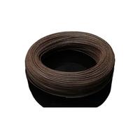 CSFFA 2/5/10M UL1332 PTFE Wire FEP Plastic Insulated High Temperature Electron Cable 28/26/24/22/20/18/16/14/12/10AWG For 3D Printer(Brown,2 Meters,26AWG)