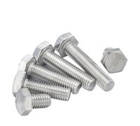 CSFFA 304 Stainless Steel External Hex Hexagon Head Screws M1.6-M6