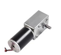 CSFFA 5882-50ZY Turbo Worm DC Gear Motor High Torque Low Speed Control 12V 24V Forward And Reverse Electric(Motor and Bracket,3RPM,12V)