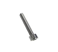 CSFFA 5pcs-10pcs DIN912 Titanium-plated Colorful Stainless Steel M3 M4 M5 M6 Hex Socket Cap Head Screw(Sliver,M3x10 10PCS)