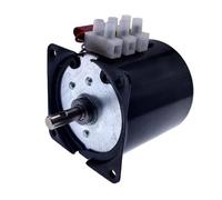 CSFFA 68KTYZ Permanent Magnet Synchronous Motor Center Shaft 7mm With Hole 28W CW/CCW AC Metal Geared Reducer Electric Motor 220v(2.5rpm)