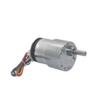 CSFFA JGB37-520 6V 12V Electric Micro DC Geared Motor DIY Smart Car Gear With Encoder(Single Motor,12V 20RPM)