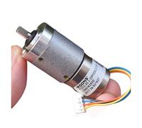 CSFFA Mini Full Metal Planetary Gearbox Gear Stepper Motor 2-Phase 4-Wire 22mm Precision Reducer Stepping Step Angle 0.4 Degree