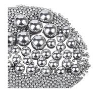 CSFFA Solid Smooth Aluminum Ball Spherical Aluminum Bead Precision Aluminum Balls 0.5/0.6/0.7/0.8/0.9/1/1.5/2/3/4/6/8-30mm(1.1mm - 10000pcs)