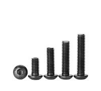 CSFFA UNC Grade10.9 Hex Screw 1/8-40~3/8-16 Inch Round Cap Head Inch Bolt(5 32-32(5pcs),1 inch)
