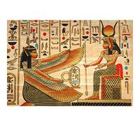 CSFOTO 10x6.5ft Egyptian Theme Party Decorations Banner Ancient Egyptian Mural Painting Queen of Egypt Hieroglyphic Backdrop Adults Photo Studio Props