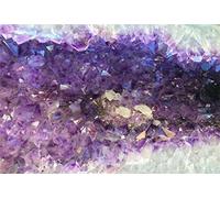 CSFOTO 7x5ft Background for Bright Violet Texture from Natural Amethyst Photography Backdrop Crystal Quartz Jewellery Sparkle Brilliance Ornament Gemstone Photo Studio Props Polyester Wallpaper