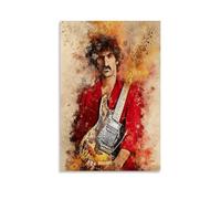 CSFWRUKL Frank Zappa Poster Decorative Painting Canvas Wall Art Living Room Poster Bedroom Painting Wall Art Picture Print Modern Family Room Decor 20 x 30 Inches (50 x 75 cm)