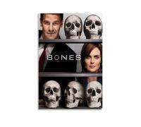 CSFWRUKL TV Show Bones Poster Decorative Painting Canvas Wall Art Living Room Poster Bedroom Painting Wall Art Picture Print Modern Family Room Decor 12 x 18 Inches (30 x 45 cm)