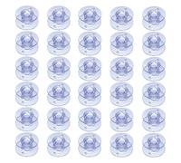 CSGHMM Sewing Machine Bobbins - 30-Pcs Plastic Bobbins for Brother Sewing Machines, Universal Sewing Machine Accessories with Bobbin Winder, (Fits Most Brother Models)