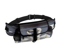 CSGJMYGS Dog Fanny Pack, Dog Treat Pouch for Walking Pet Training Waist Bag | Romantic White Swan Dog Treat Training Pouch, Water Bottle Holder, Pet Treat Waist Belt for Kibbles, Poop Bags