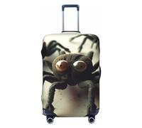 CSGJMYGS Funny Spider Luggage Covers for Suitcase Washable Suitcase Cover Fashion Stretch Suitcase Protector Cover Anti-Scratch Baggage Covers Fit 18-32 Inch Luggage X-Large, Black, XL