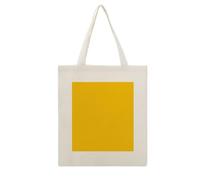 CSGJMYGS Milk Duck Yellow Cotton Polyester Blend Canvas Tote Bag