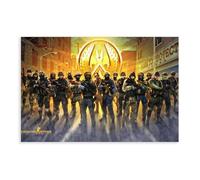 CSGO Counter Strike Global Offensive Game 12 Canvas Poster Wall Art Decor Print Picture for Living Room Bedroom 16x24inch(40x60cm)