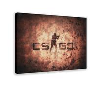 CSGO Counter Strike Global Offensive Game 22 Canvas Poster Wall Art Decor Print Picture for Living Room Bedroom 12x18inch(30x45cm)