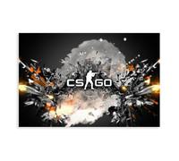 CSGO Counter Strike Global Offensive Game 25 Canvas Poster Wall Art Decor Print Picture for Living Room Bedroom 20x30inch(50x75cm)
