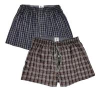 CSGTUO 2-Packs Men's Incontinence Underwear Boxers Leak Proof Underwear Absorbent Urine Leakage Protect Washable Reusable Underwear,XL