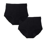 CSGTUO Water Absorption Incontinence Leak-Protection Underwear for Women Adult Seniors Leakproof Diaper Cover Washable Incontinence Pants Incontinence Supplies,L,2 Pcs