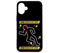 CSI, Crime, Forensic Science, Police Detective, Criminal Law Case for iPhone 16 Plus